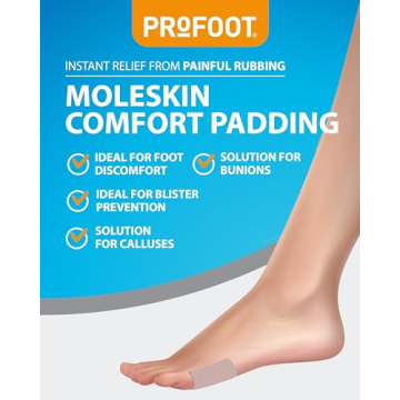 Profoot Moleskin for Blister Protection and Comfort
