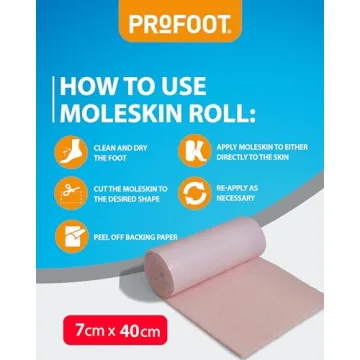Profoot Moleskin for Blister Protection and Comfort