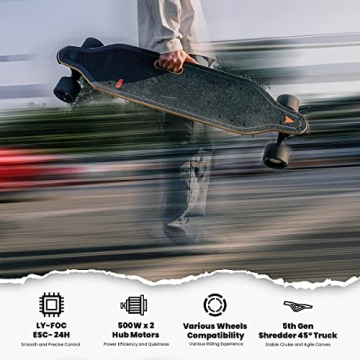 MEEPO V5 ER Electric Skateboard - Speed, Control & Style