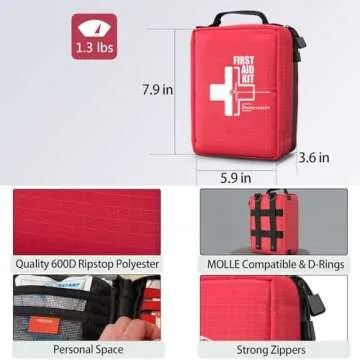 Professional Molle First Aid Kit for Outdoor & Home Use