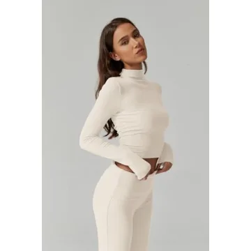 QINSEN Women's Fall 2-Piece Outfit Slim Fit Comfortable