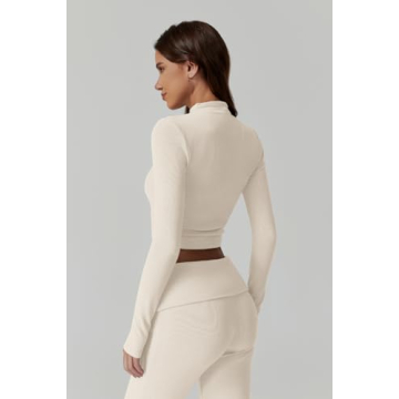 QINSEN Women's Fall 2-Piece Outfit Slim Fit Comfortable