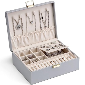 Stylish Vlando Jewelry Box with Ample Storage for Gifts