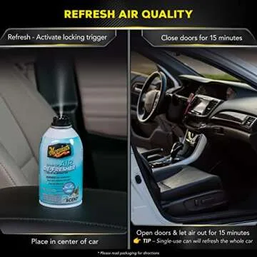 Meguiar's Whole Car Air Refresher for Lasting Freshness