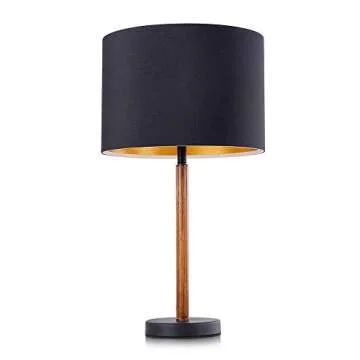 Stylish Wellmet Wood Table Lamp for Modern Homes