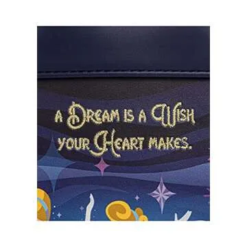 Loungefly Disney Cinderella Castle Series Womens Double Strap Shoulder Bag Purse