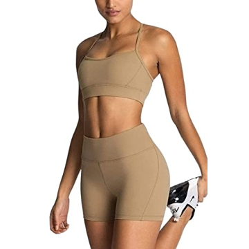 Stylish IMEKIS Two Piece Workout Set for Women