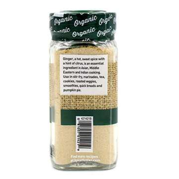 The Spice Hunter Organic Ground Ginger 0.8-Ounce