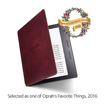 Kindle Oasis E-reader with Leather Cover - Top Choice for Readers