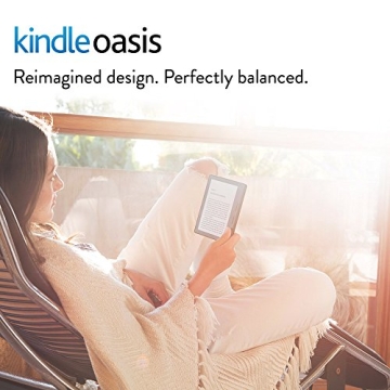 Kindle Oasis E-reader with Leather Cover - Top Choice for Readers