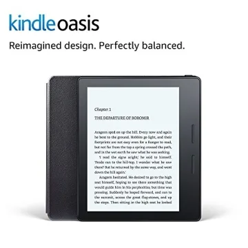 Kindle Oasis E-reader with Leather Cover - Top Choice for Readers