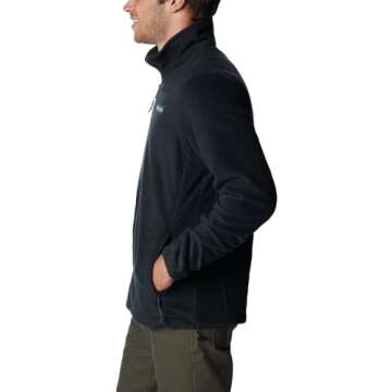 Columbia Men's Big and Tall Fleece Jacket for Winter Comfort