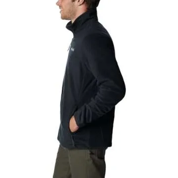 Columbia Men's Big and Tall Fleece Jacket for Winter Comfort