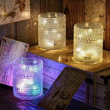 Cosnou 6-Piece Vintage Glassware Set for Any Occasion