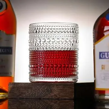 Cosnou 6-Piece Vintage Glassware Set for Any Occasion