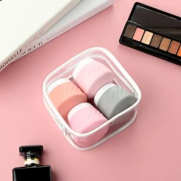 Gemice Travel Containers for Toiletries - Silicone Jars