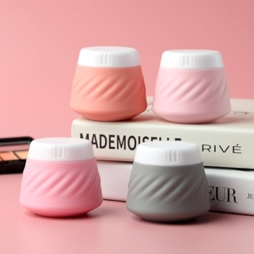 Gemice Travel Containers for Toiletries - Silicone Jars