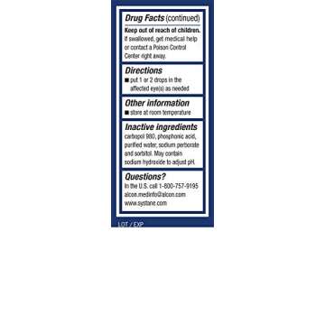 Systane Lubricant Eye Gel, Nighttime, 0.35-Ounces (package may vary)