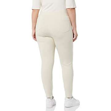 Daily Ritual Women's Ponte Knit Leggings - Stylish Comfort