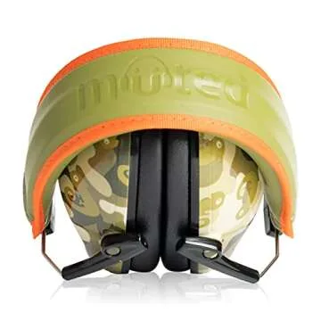 Kids Noise Cancelling Ear Muffs - Toddler Sensory and Autism Hearing Protection Noise Cancelling Headphones