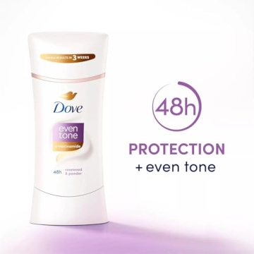 Dove Even Tone Antiperspirant Deodorant 3 Pack for Healthy Skin