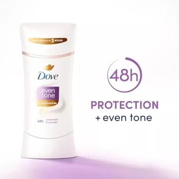 Dove Even Tone Antiperspirant Deodorant 3 Pack for Healthy Skin