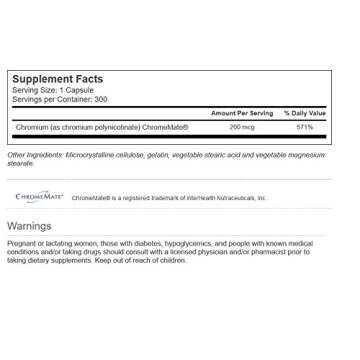 Vitacost Chromium Supplement - 200 mcg for Health