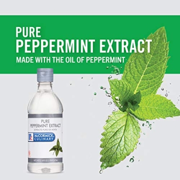 Pure Peppermint Extract for Baking and Beverages
