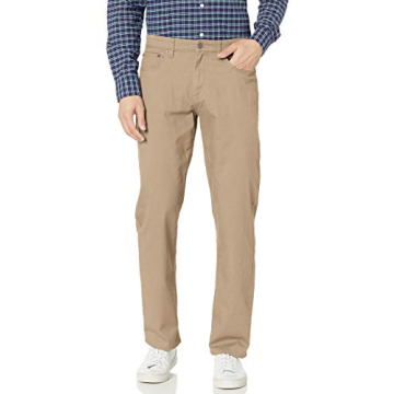 Amazon Essentials Men's Relaxed Fit Stretch Twill Pants
