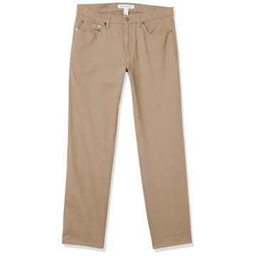 Amazon Essentials Men's Relaxed Fit Stretch Twill Pants