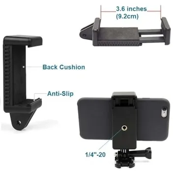 Adjustable Phone Ring Light: 8" LED for Every Occasion