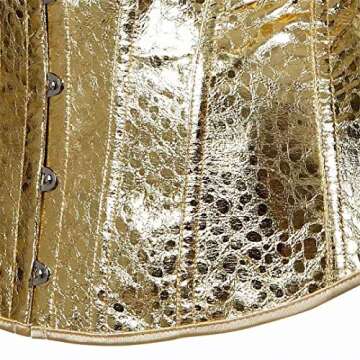 Jutrisujo Leather Corset for Women: Stylish & Supportive