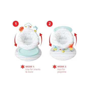 Skip Hop 2-in-1 Sit-up Baby Chair for Infants