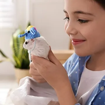 Kajaia Mini Pet Hats for Small Animals - Cute Costume Accessories