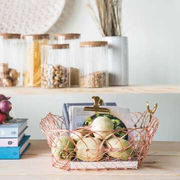 Bloomingville Stainless Steel Clip - Elegant Gold Finish