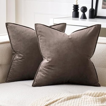MIULEE Elegant Velvet Pillow Covers for All Occasions