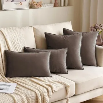 MIULEE Elegant Velvet Pillow Covers for All Occasions