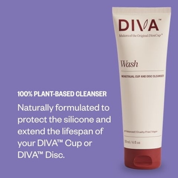 DIVA Cup Model 2 & Wash Combo Pack - Eco Friendly Period Care