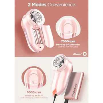 Bymore Fabric Shaver Efficient Lint Remover for All Fabrics