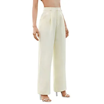 SweatyRocks Women's Elegant High Waist Long Pants