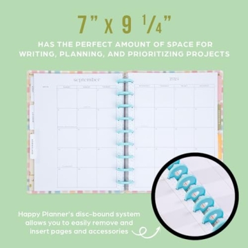 Happy Planner 2024-2025 Color-Block Academic Planner