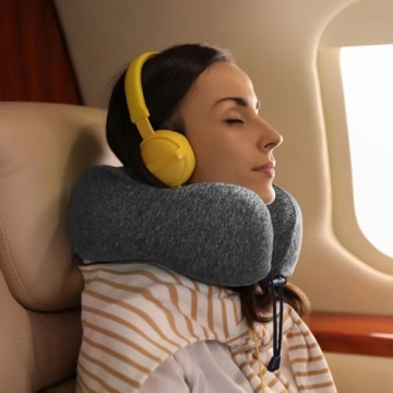 Napfun Memory Foam Travel Pillow for Ultimate Comfort