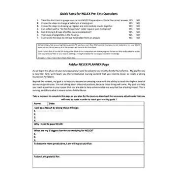 The ReMar Review Quick Facts for TEAS, HESI A2, and Medical Entrance Exams