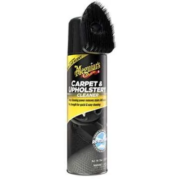 Meguiar's Carpet & Upholstery Cleaner - Deep Cleaning, Odor Removal, New Car Scent 19 Oz