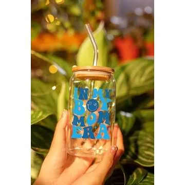 NewEleven Mothers Day Gifts for Moms - 16oz Coffee Glass