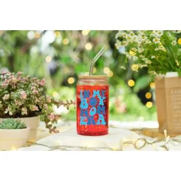 NewEleven Mothers Day Gifts for Moms - 16oz Coffee Glass