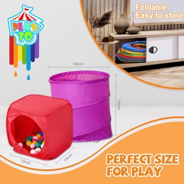 PLAY 10 Tunnel for Kids - 12 in 1 Versatile Play Tent