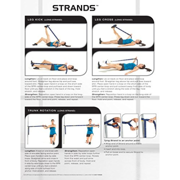 SPRI Strands Stretch Strap Light Comfortable Flexibility Tool