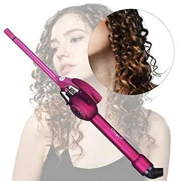 Curling Wand Iron (Purple)