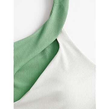 ZAFUL One Shoulder Bikini - Trendy Cutout Swimwear